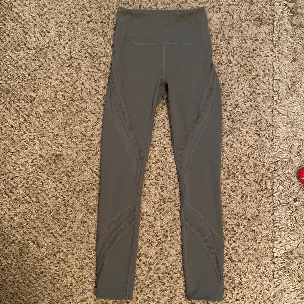 Green 7/8 Lululemon Leggings